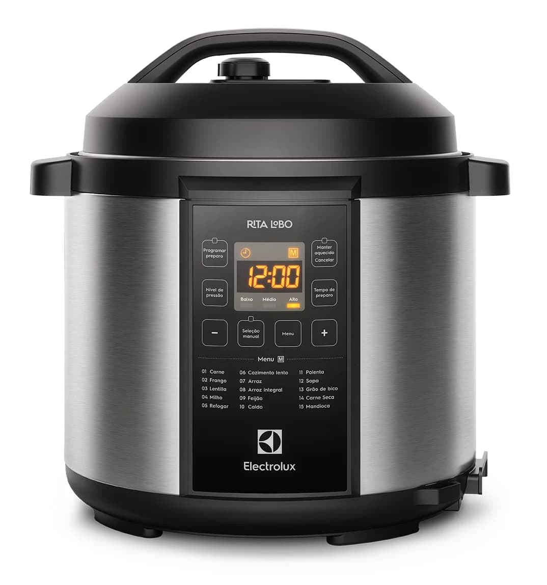 Panela de Pressão Elétrica Electrolux PCC20 6L Preto 127V